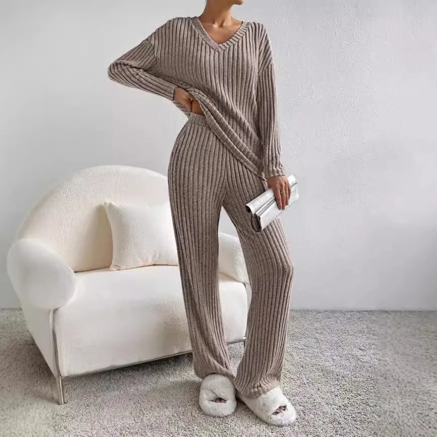 Tweedelige set. Huispak. Dames. Pyjama. Victoria Mae