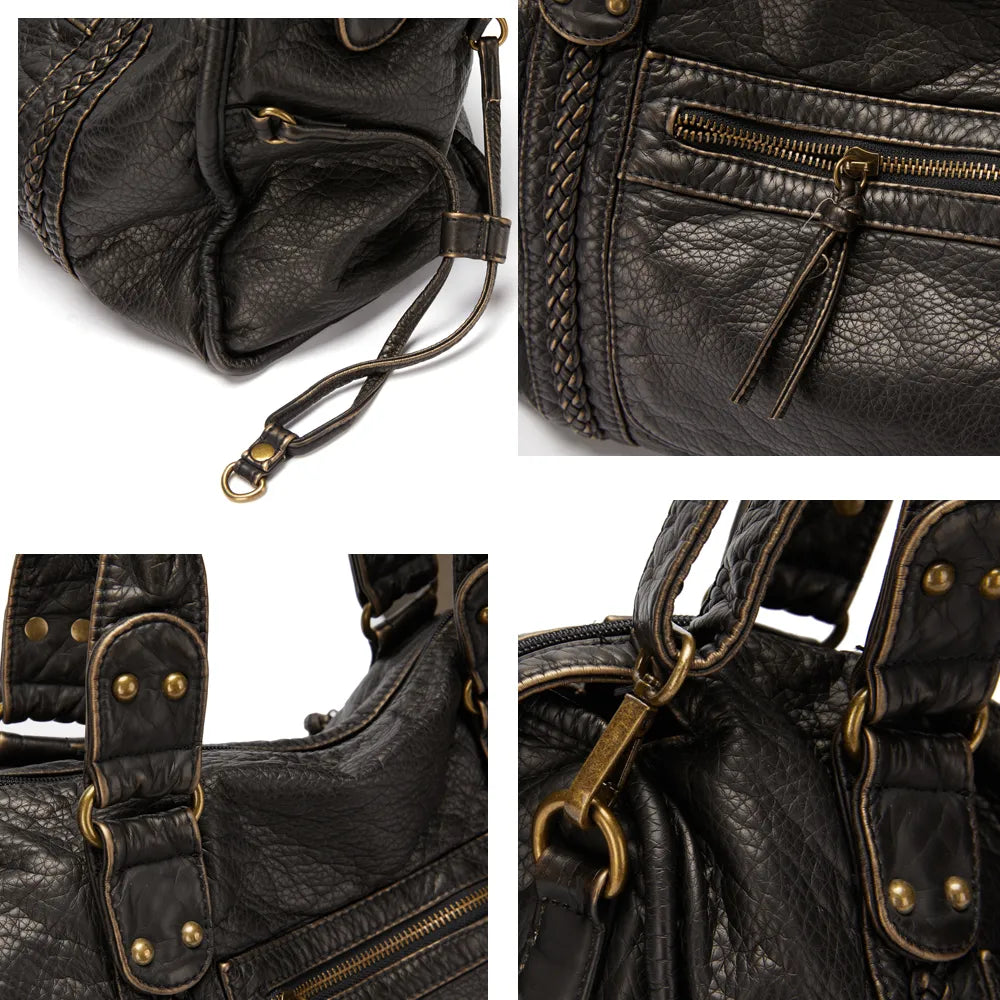 Sophia - Grote Handtas met Gouden Details