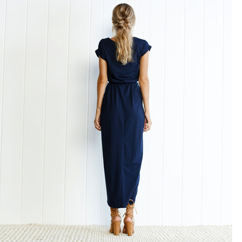 Penelope - Maxi Jurk met Split