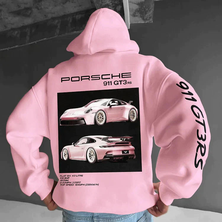 Unisex | Grafische print racing hoodie 0