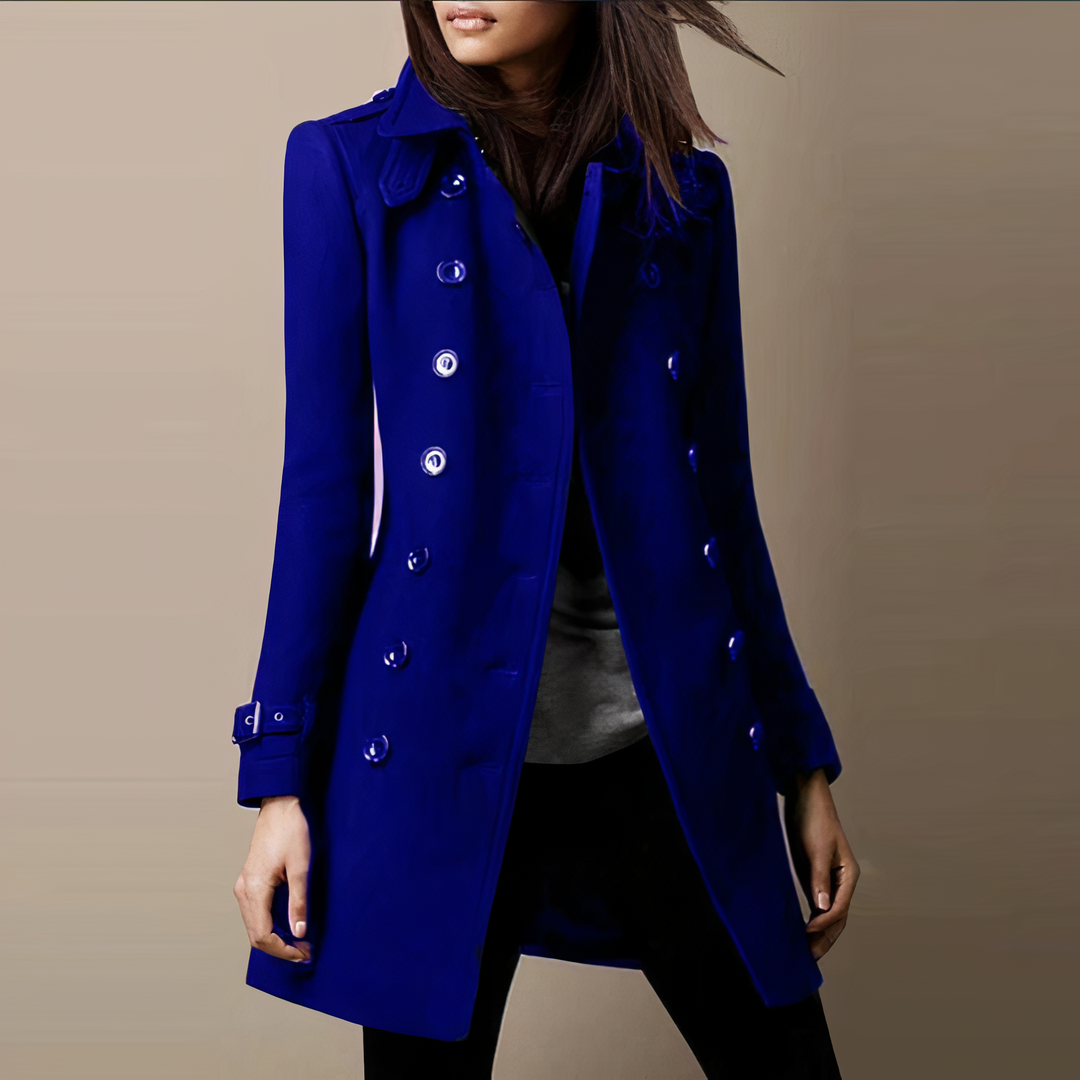 Lavina - Modieuze Trenchcoat Damesjas