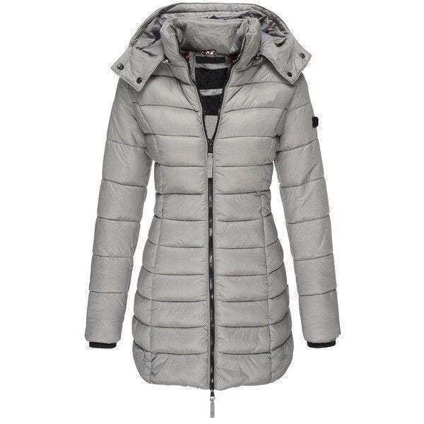 Clara - Halflange Getailleerde Jas voor Dames