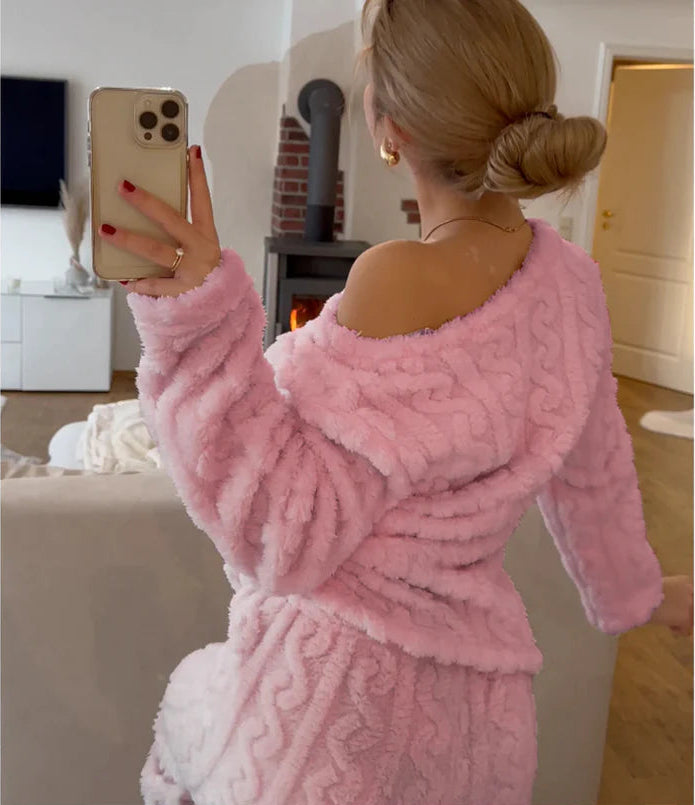 WinterSoft | Superzachte coral fleece pyjamaset 0