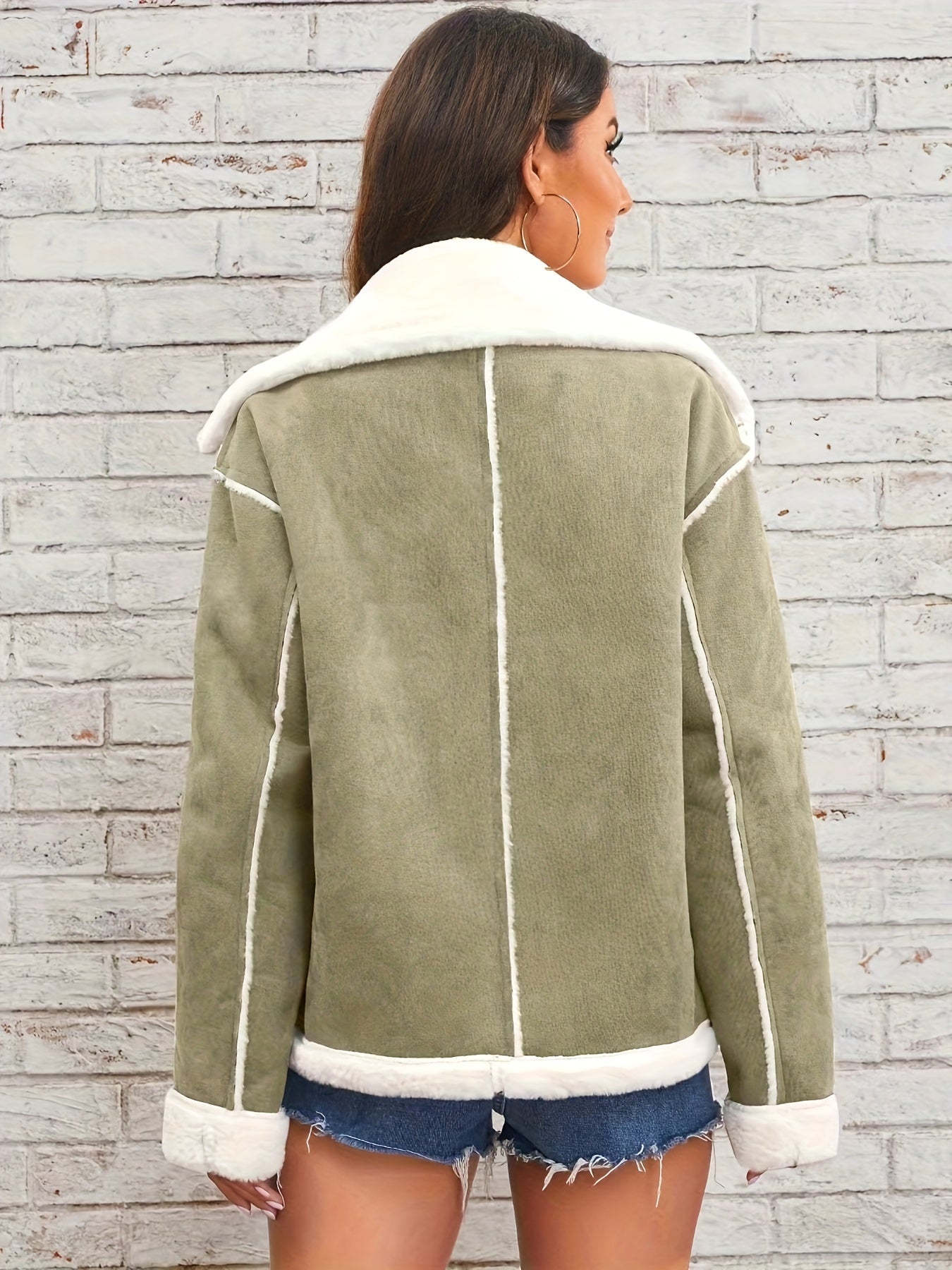 winterjas groen
