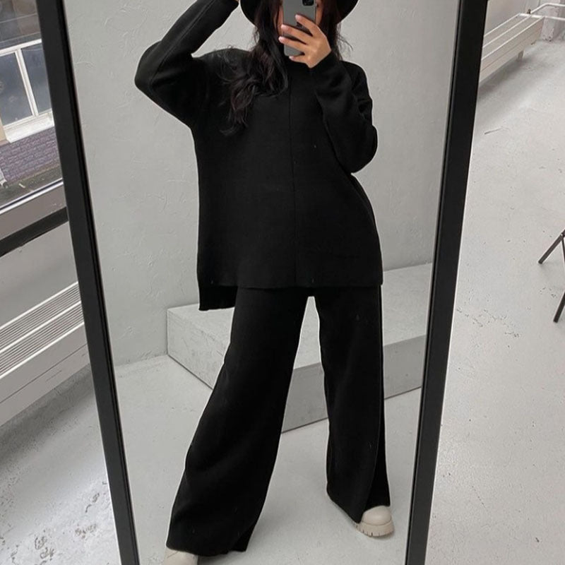 Naima - Comfortabele Tweedelige Trui en Broek Set voor Dames