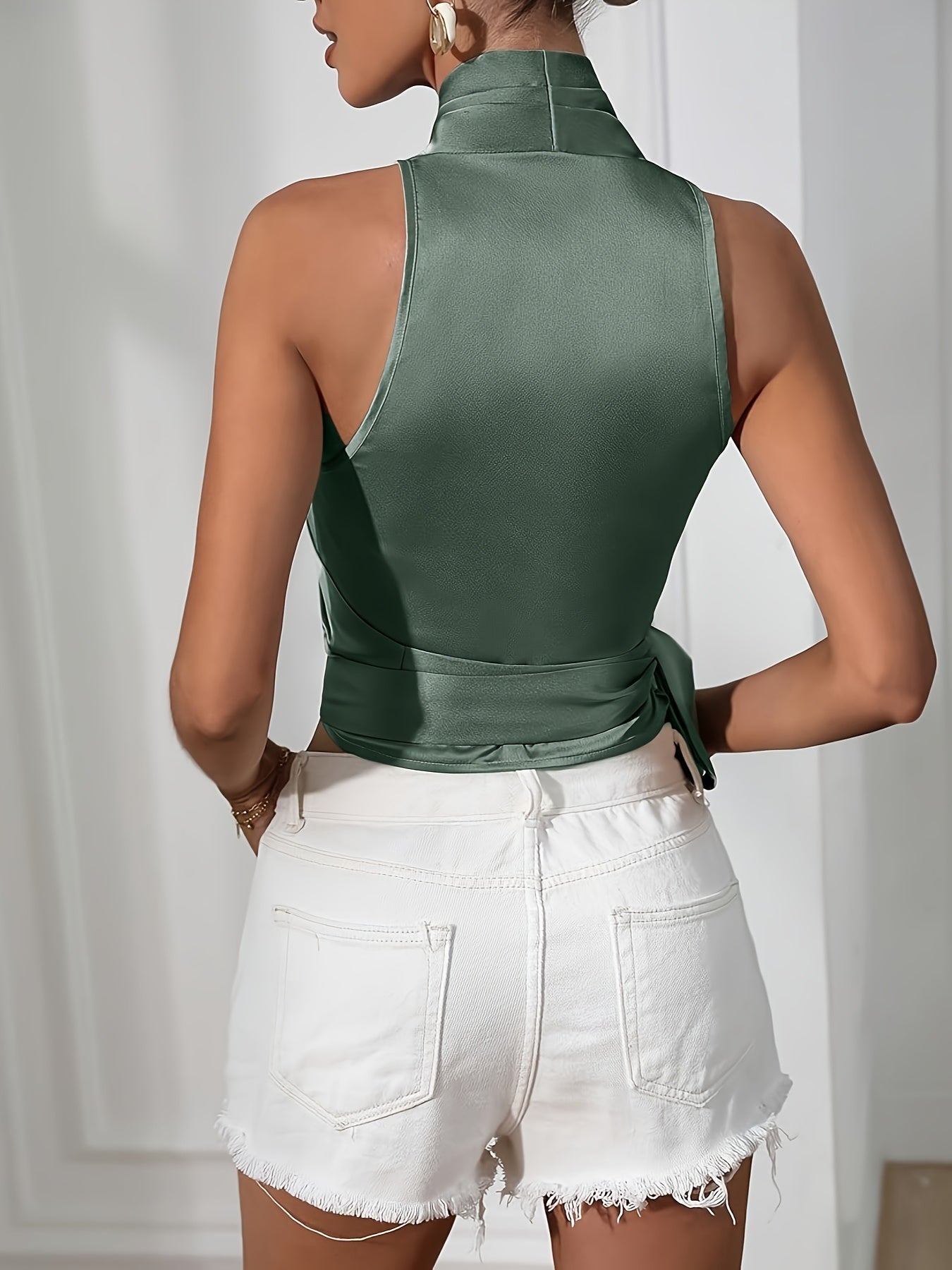 Mouwloze top