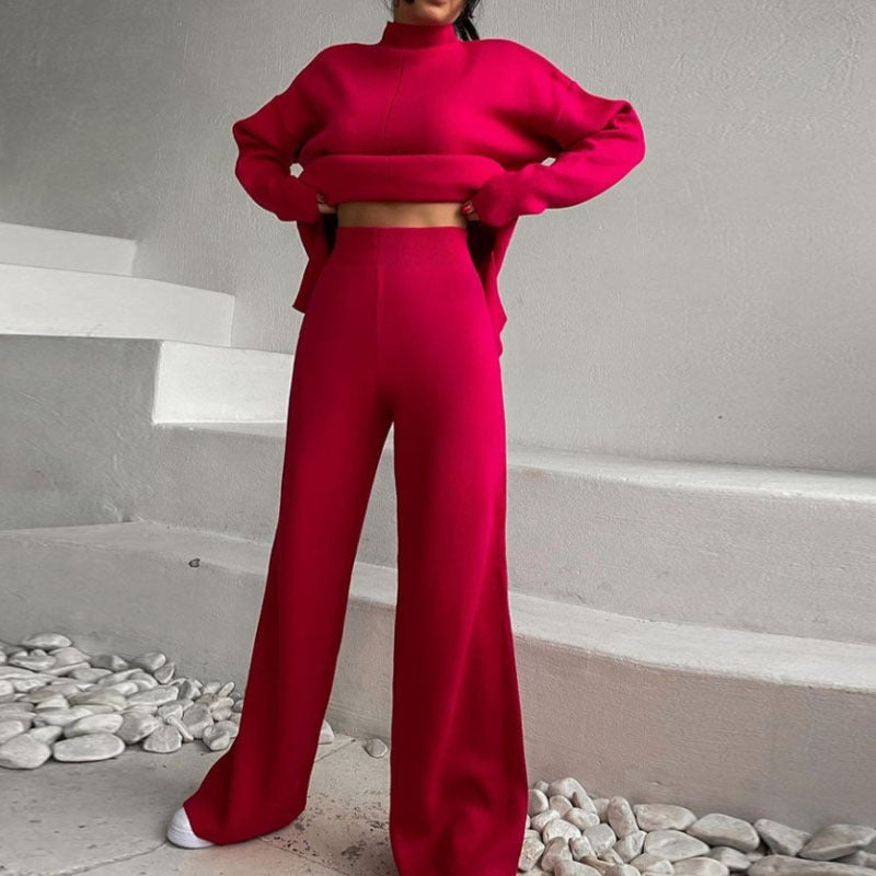 Naima - Comfortabele Tweedelige Trui en Broek Set voor Dames