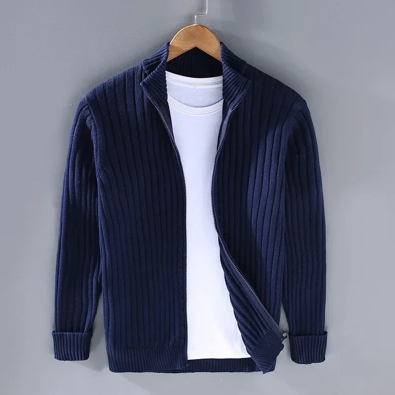 Ralph - Geribd Vest met Rits voor Heren