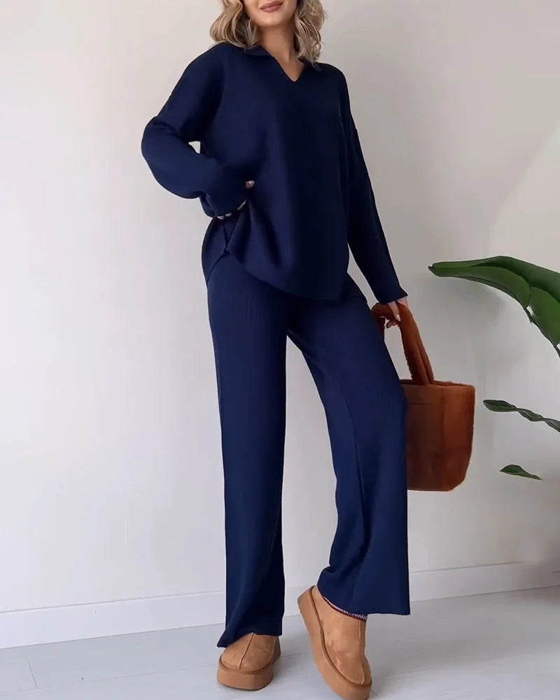 Yolanthe - Tweedelige Stijlvolle Set Broek met Top