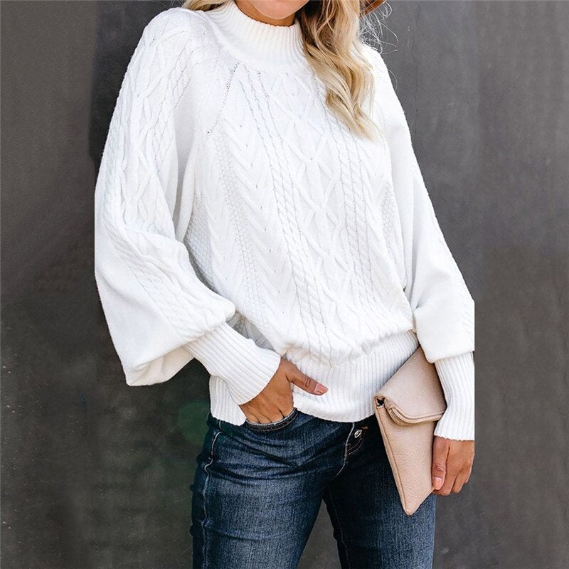 Comfortabele Gebreide Winter Trui voor Dames - Annelie