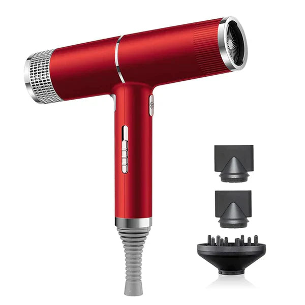 Lichtgewicht ionische föhn met magnetische nozzle – snelle styling