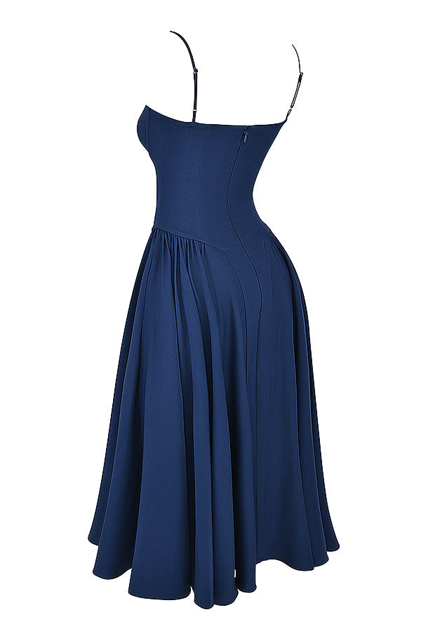 Soraya Dress - Elegante Corset Midi Jurk