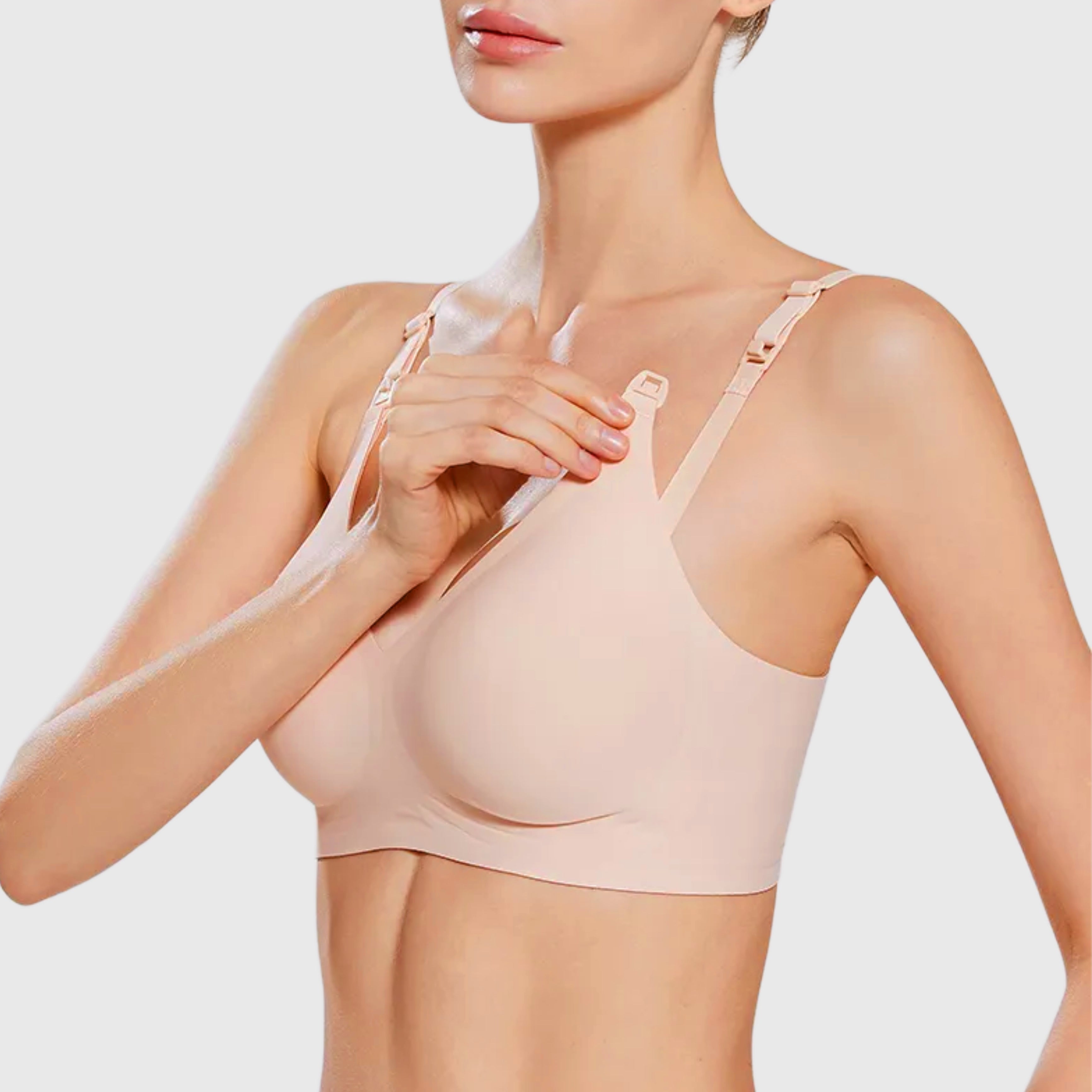 Helena - Voedings-BH - Zijdezacht en Comfortabel met Drop-Down Cups voor Eenvoudige Borstvoeding