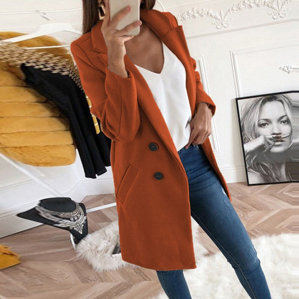Lichtgewicht waterdichte trenchcoat – Strakke dameshoodie met capuchon